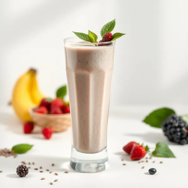 Refreshing Chia Seed Hemp Milk Smoothie