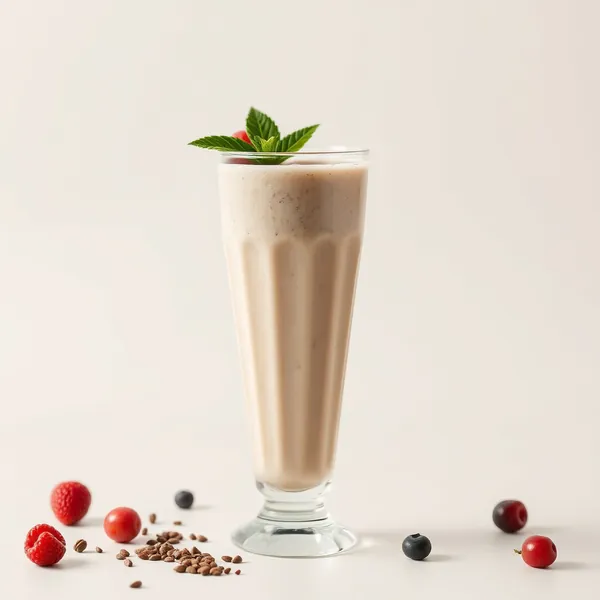 Smoothie Refrescante de Sementes de Chia e Leite de Macadamia