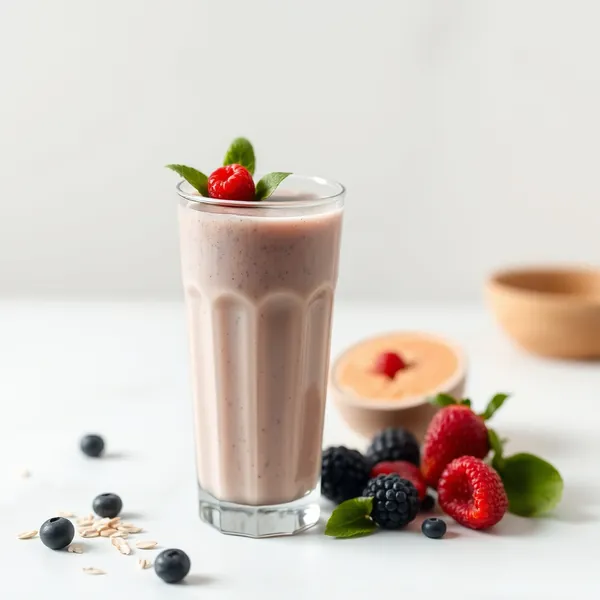 Refreshing Chia Seed Oat Milk Smoothie
