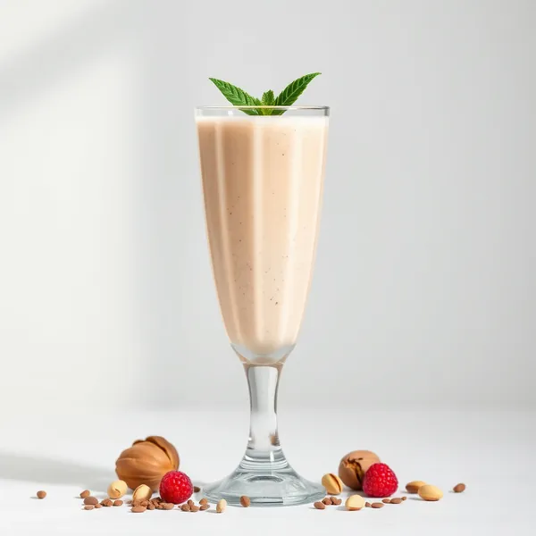 Smoothie Refrescante de Sementes de Chia e Leite de Pistache