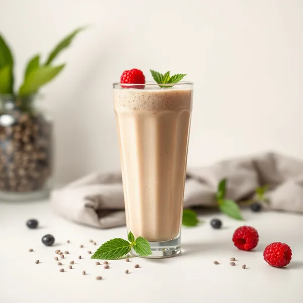 Smoothie Rafraîchissant aux Graines de Chia