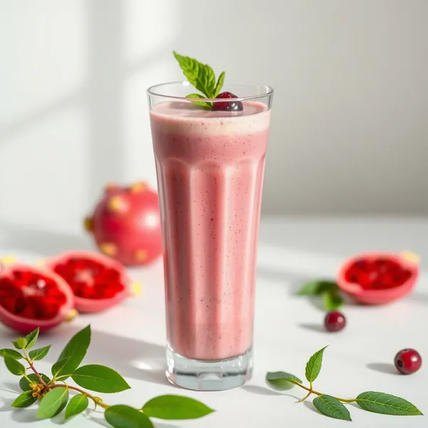 Refreshing Dragonfruit Matcha Tea Smoothie