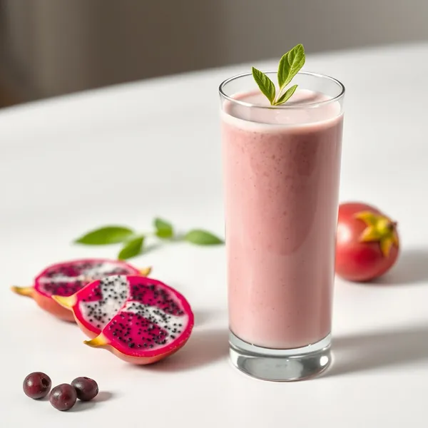 Smoothie Rafraîchissant à la Fruit Dragon et Lait d'Épeautre