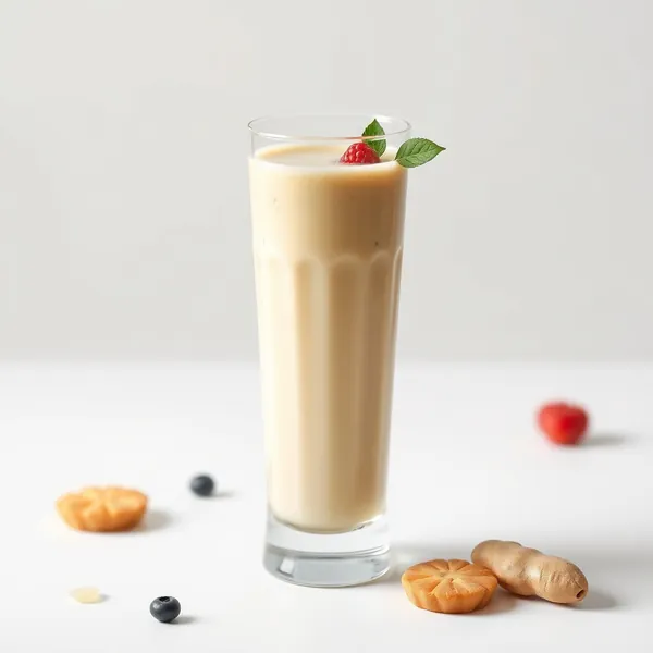 Refreshing Ginger Hemp Milk Smoothie