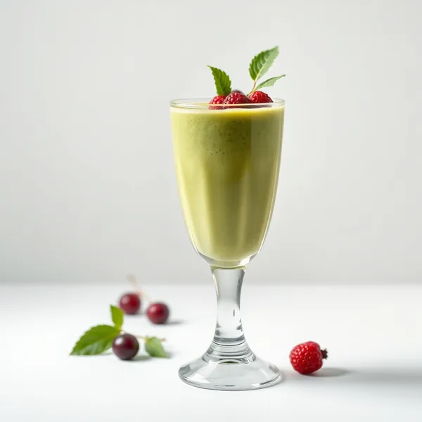 Refreshing Ginger Matcha Tea Smoothie