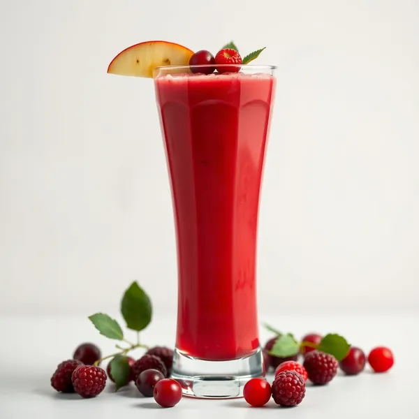 Smoothie Refrescante de Suco de Goji e Maçã