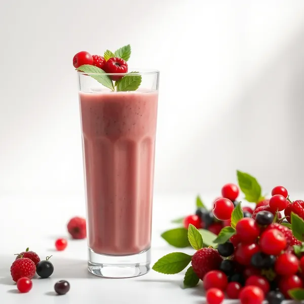 Refreshing Goji Berry Hemp Milk Smoothie