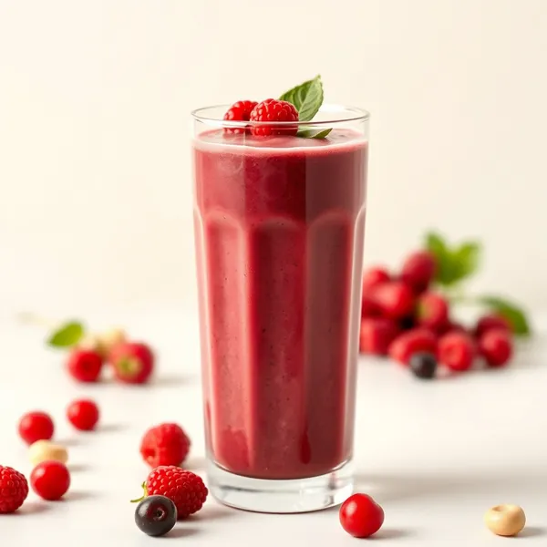 Refreshing Goji Berry Macadamia Milk Smoothie