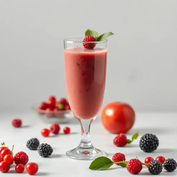 Erfrischender Goji-Beeren-Protein-Shake
