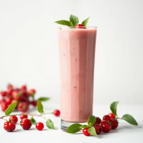 Smoothie Refrescante de Baya Goji e Leite de Soja