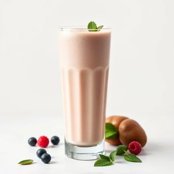 Refreshing Kiwi Hemp Milk Smoothie