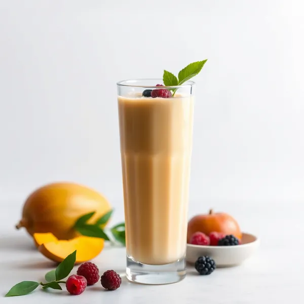 Refreshing Mango Hazelnut Milk Smoothie