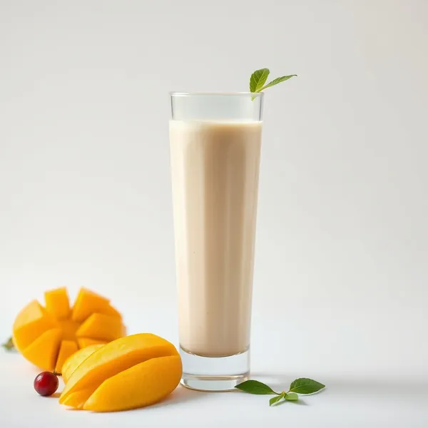 Refreshing Mango Hemp Milk Smoothie