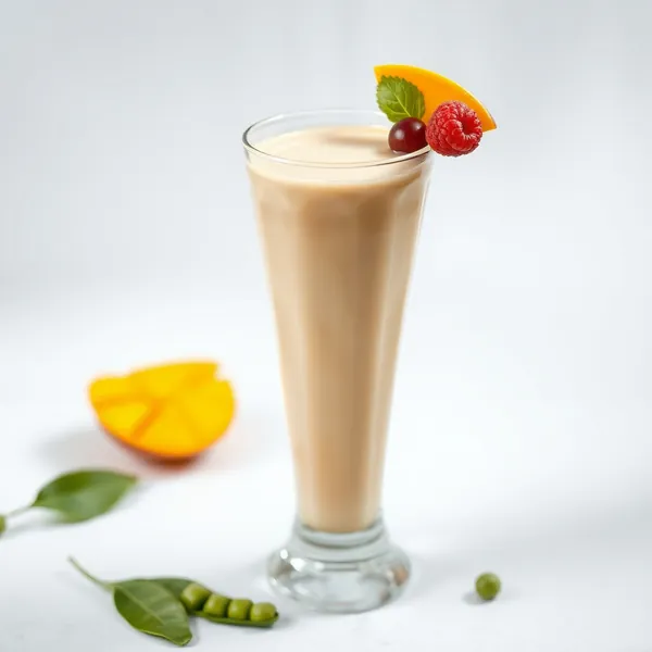 Smoothie Rinfrescante di Mango e Latte di Piselli