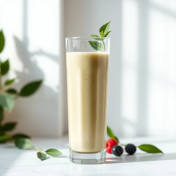 Refreshing Matcha Hemp Milk Smoothie