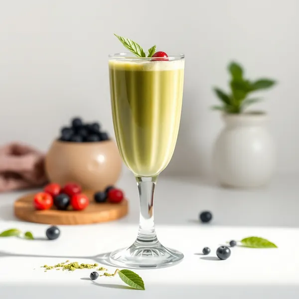 Smoothie Rafraîchissant au Thé Matcha
