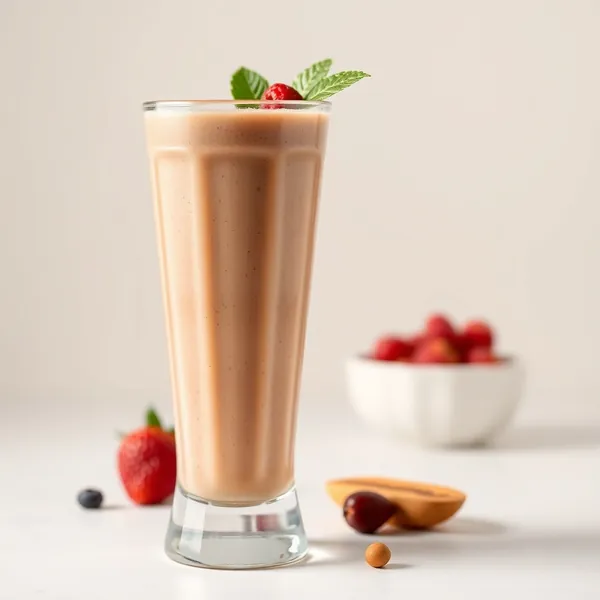 Refreshing Peanut Butter Hemp Milk Smoothie