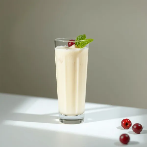 Smoothie Rafraîchissant à la Poire et au Lait de Riz