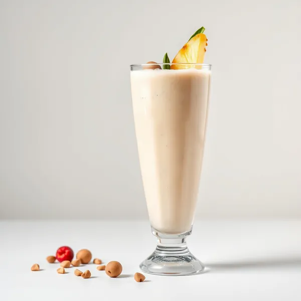 Refreshing Pineapple Hazelnut Milk Smoothie