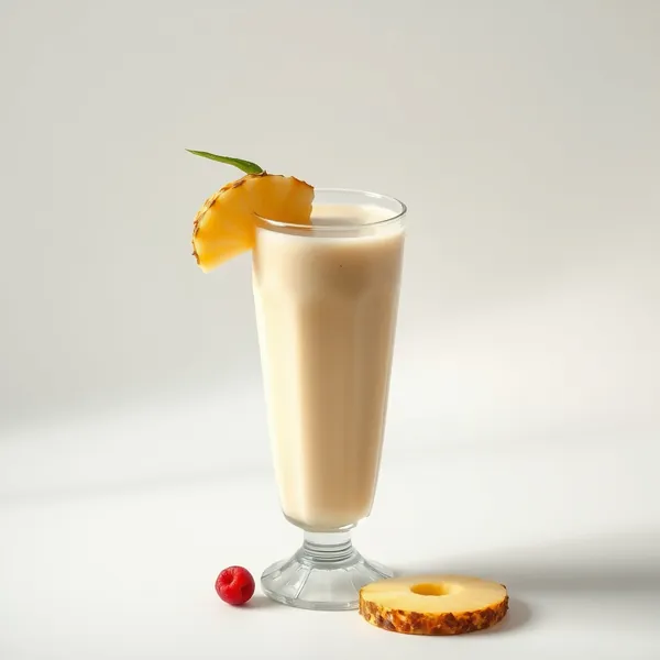 Refreshing Pineapple Hemp Milk Smoothie