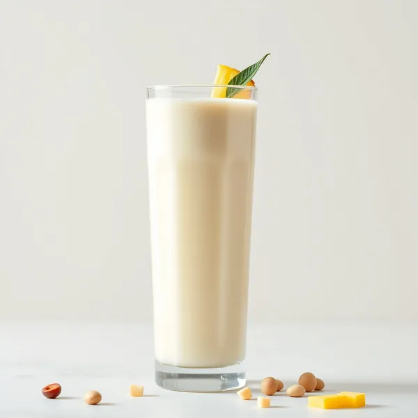 Refreshing Pineapple Macadamia Milk Smoothie