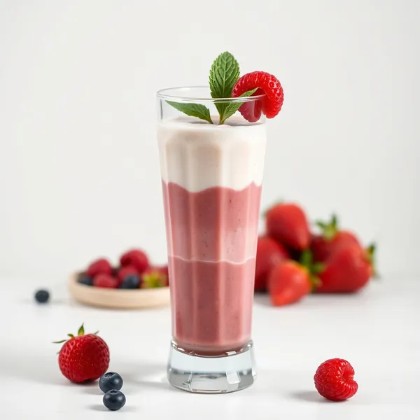 Refreshing Protein Powder Greek Yogurt Smoothie