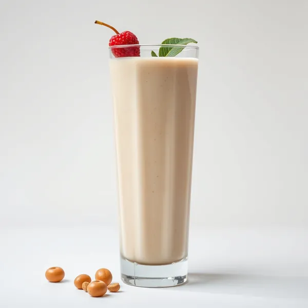 Refreshing Protein Powder Hazelnut Milk Smoothie