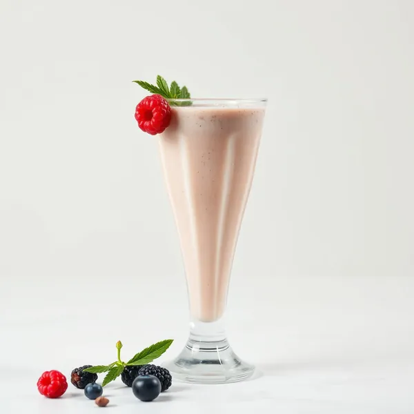 Refreshing Protein Powder Hemp Milk Smoothie
