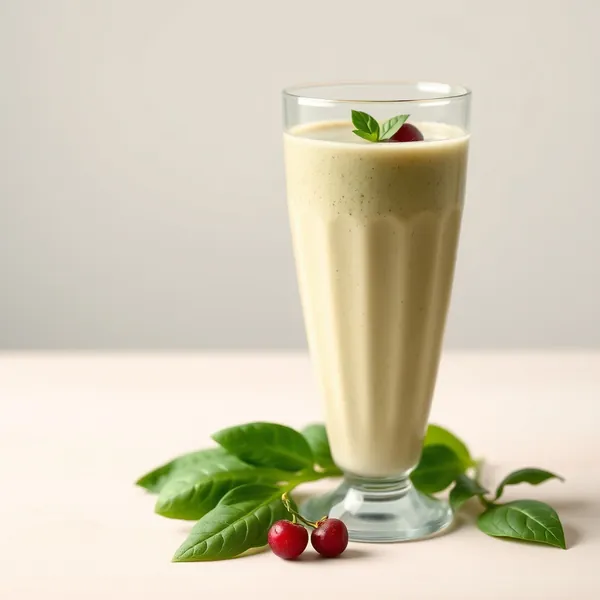 Refreshing Spinach Hemp Milk Smoothie
