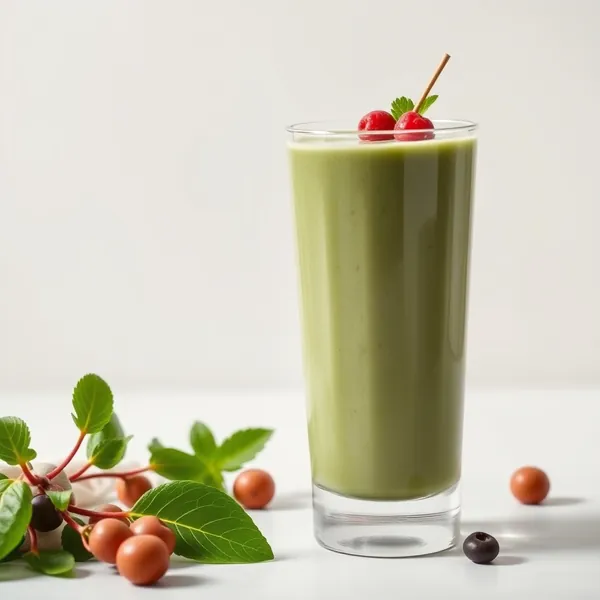 Refreshing Spirulina Hazelnut Milk Smoothie