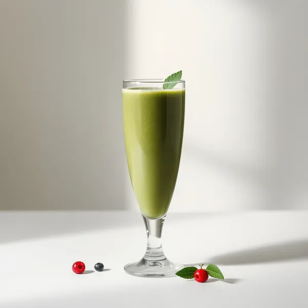 Refreshing Spirulina Hemp Milk Smoothie