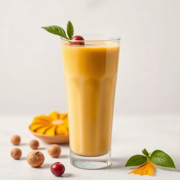 Refreshing Turmeric Hazelnut Milk Smoothie