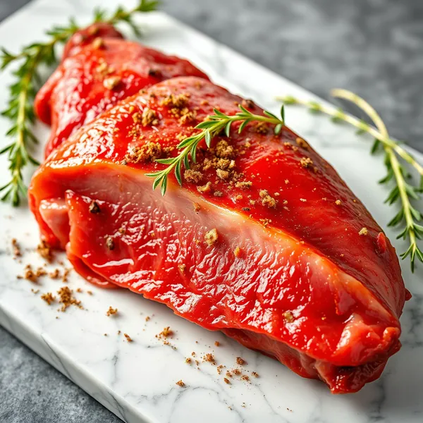 Roasted Bison Belly