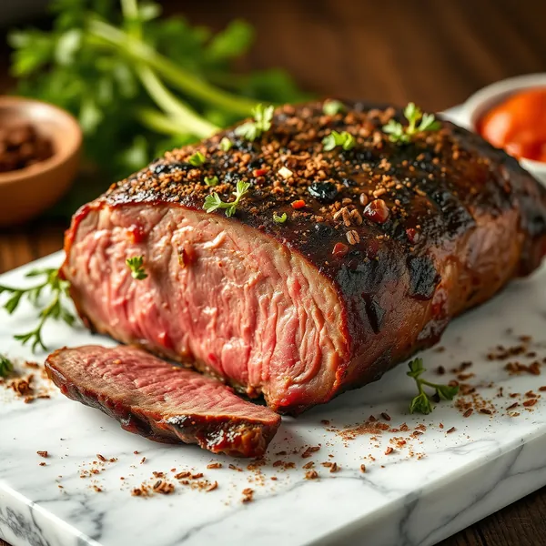 Roasted Bison Brisket