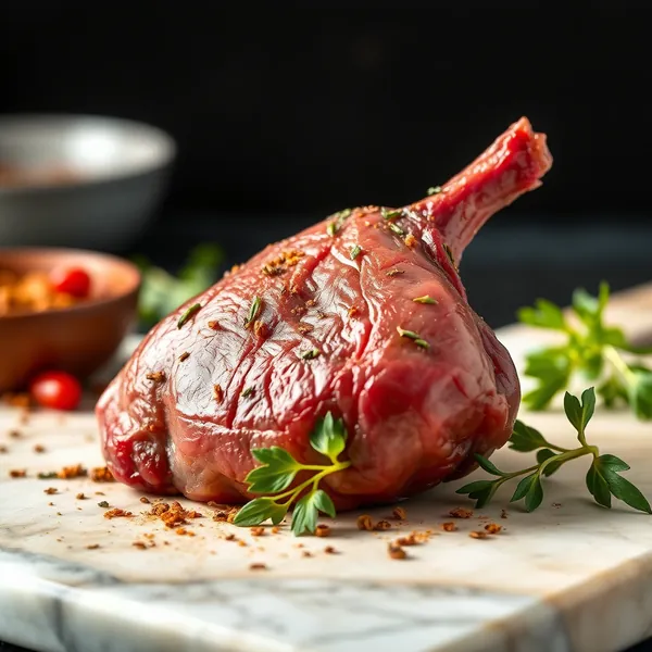 Roasted Bison Kidney