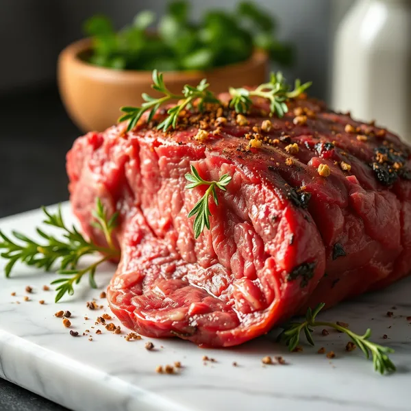 Redondo de Bisonte Asado