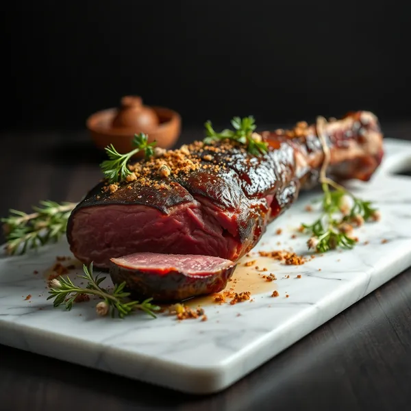 Roasted Bison Shank