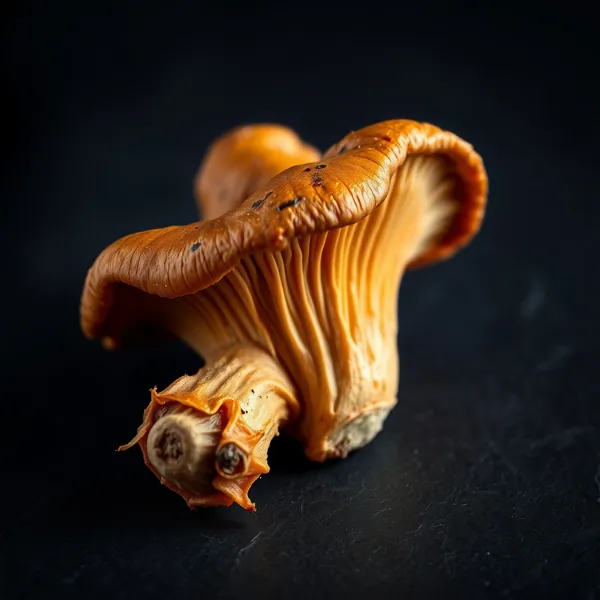 Gerösteter Chanterelle-Pilz