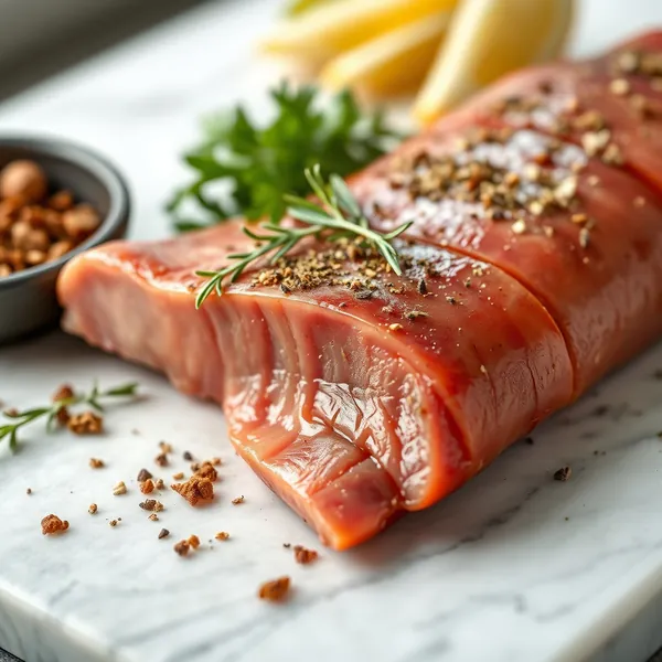 Roasted Elk Belly