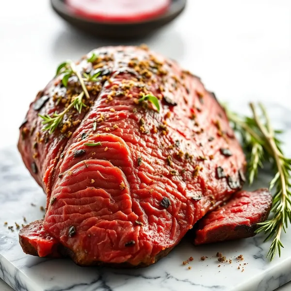 Geröstete Elchbrust