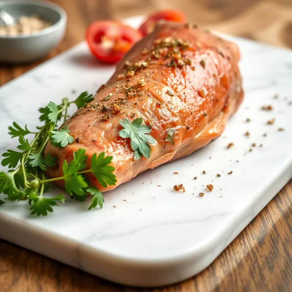 Roasted Elk Neck