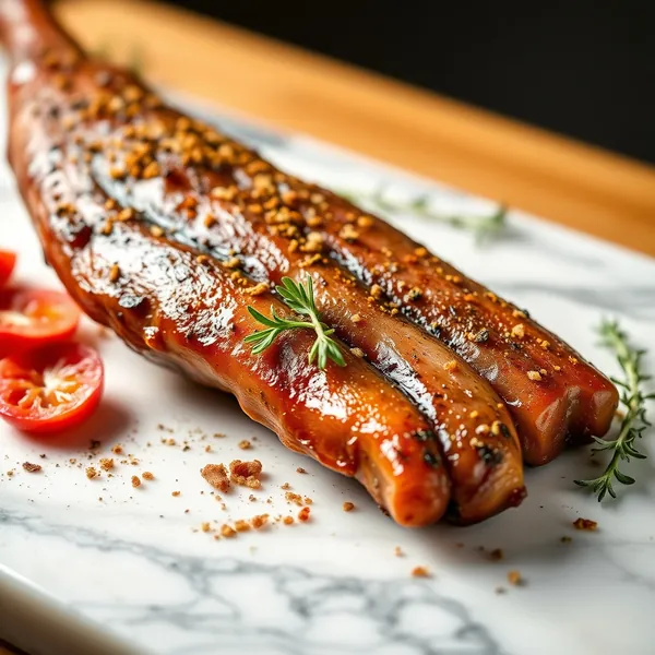 Roasted Elk Tail