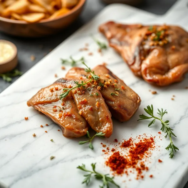 Tripa de Elk Assada