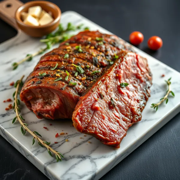 Roasted Goat Brisket