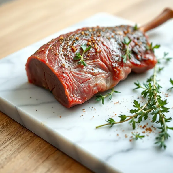 Roasted Lamb Breast
