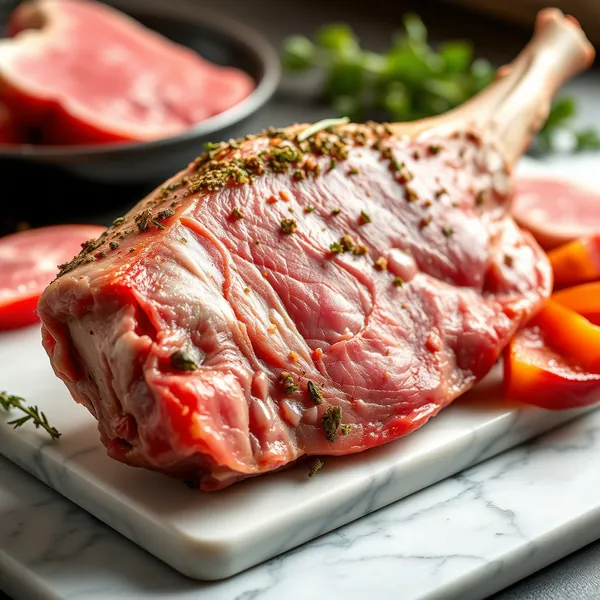 Queue d'Agneau Rôtie