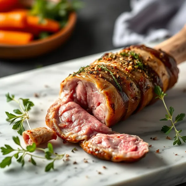 Roasted Lamb Tongue