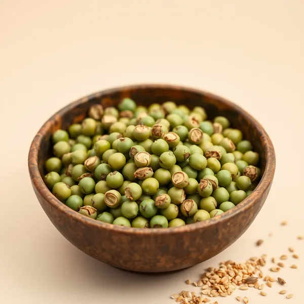 Roasted Green Split Peas