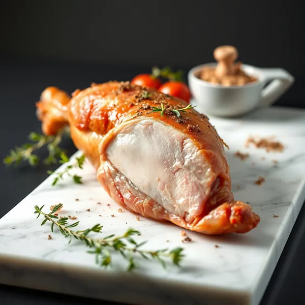 Roasted Pheasant Belly