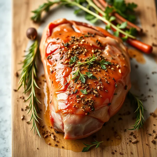 Roasted Pheasant Ribeye
